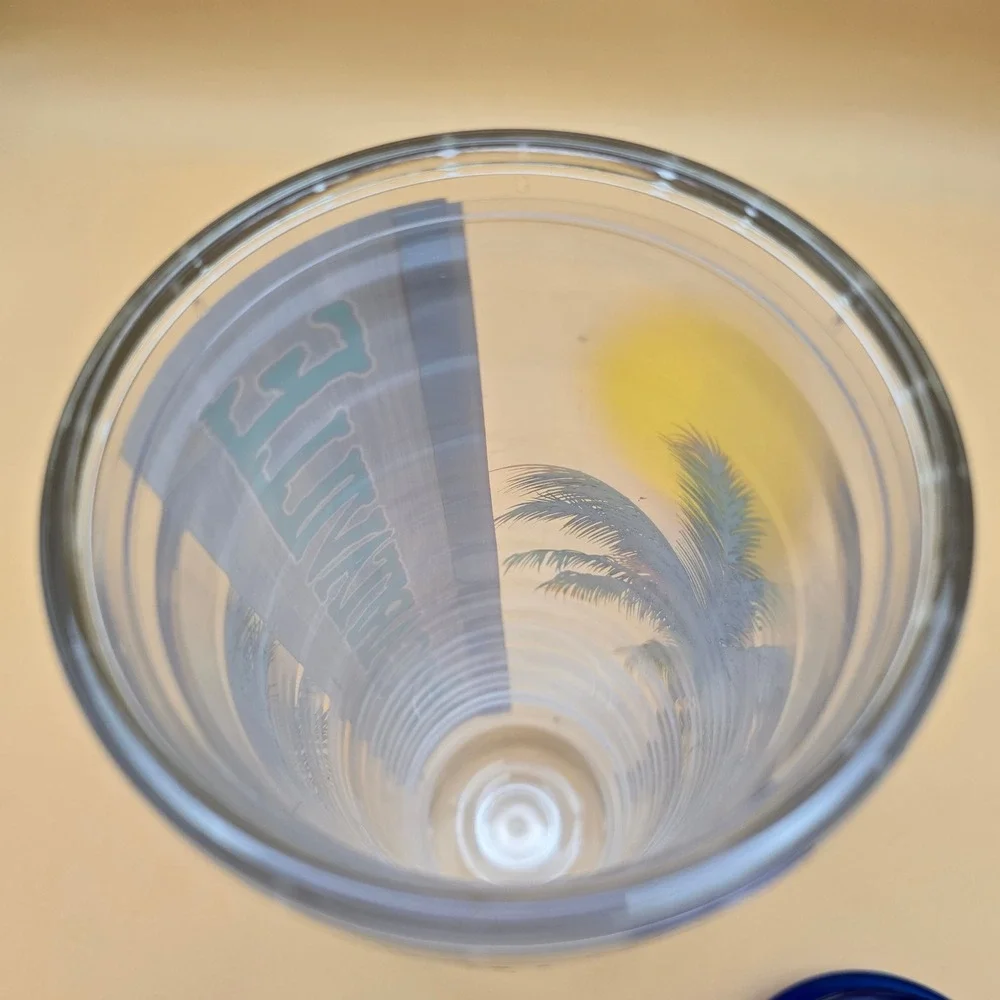 Margaritaville 26oz Insulated Tumbler It's‎ 5 O'Clock Somewhere Blue Lid USA